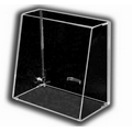 Slanted-Front Cases W/Straight Shelves (13 3/4"x14"x7 3/4")